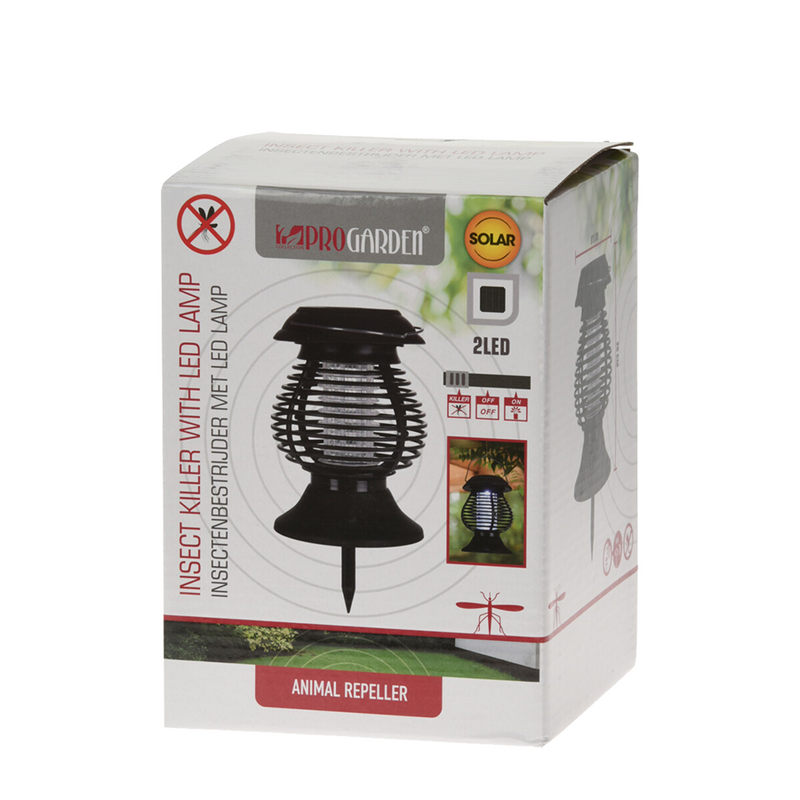 Afbeelding laden in galerijviewer, Pro garden insectenbestrijder met lamp 26cm