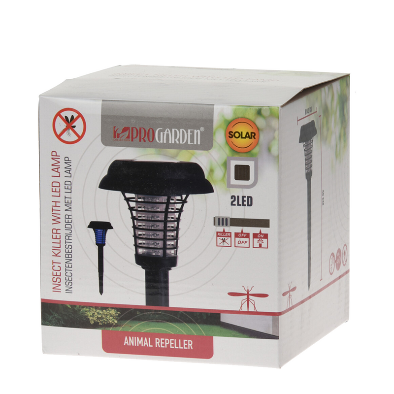 Afbeelding laden in galerijviewer, Pro garden insectenbestrijder met lamp 40,5cm