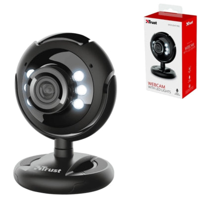 Afbeelding laden in galerijviewer, Trust webcam spotlight pro zwart 7 cm | 50 stuks