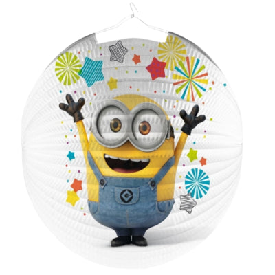 Load image into Gallery viewer, Amscan despicable me minions lampion 27 cm | 40 stuks