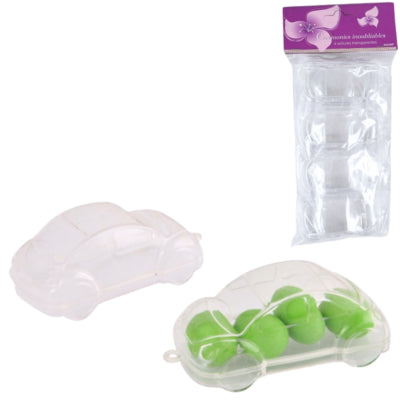 Load image into Gallery viewer, Hanger auto transparant 8 cm 4 stuks | 48 stuks