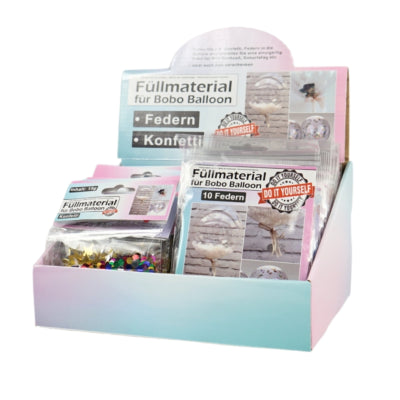 Afbeelding laden in galerijviewer, Bobo ballon vulmateriaal 6 assorti | 48 stuks
