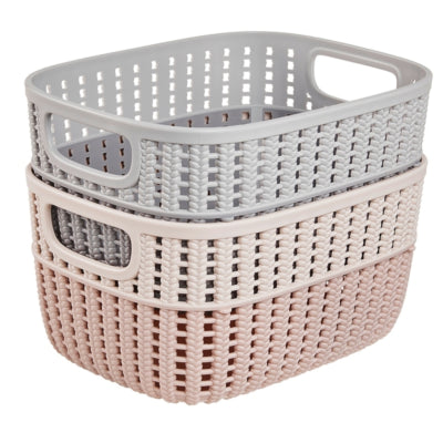 Load image into Gallery viewer, Keeeper wasmand grijs 23,5 cm 3,5 l | 10 stuks