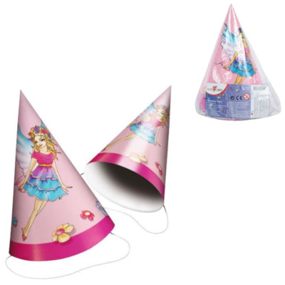 Load image into Gallery viewer, Susy-card feesthoeden met elastiek elfje 15 cm 6 stuks | 24 stuks