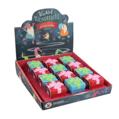 Afbeelding laden in galerijviewer, Speelgoed opwindbaar cadeautje wichtel wonderland 3,6 cm 2 assorti | 24 stuks