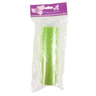 Load image into Gallery viewer, Organza op rol groen 15 cm x 10 m | 24 stuks