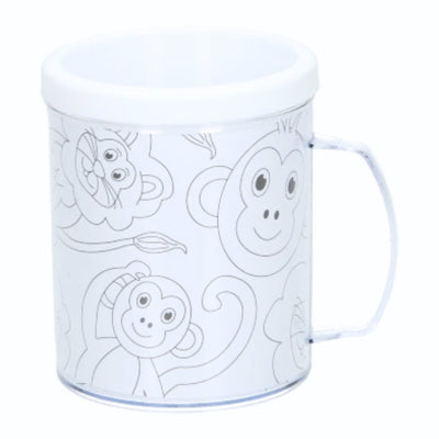 Load image into Gallery viewer, Kleur je eigen beker dieren 250 ml | 36 stuks