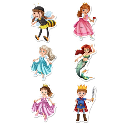 Load image into Gallery viewer, Toi-toys legpuzzels sprookjes 19 cm set van 6 | 12 stuks