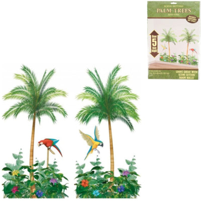 Load image into Gallery viewer, Amscan wanddecoratie poster tropical 165 cm set van 2 | 18 stuks