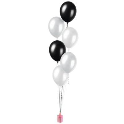 Load image into Gallery viewer, Amscan ballongewicht babyfles roze 9 cm | 24 stuks