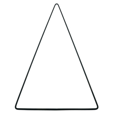 Afbeelding laden in galerijviewer, Decoratie diy kerstboom metaal zwart 55 cm | 24 stuks