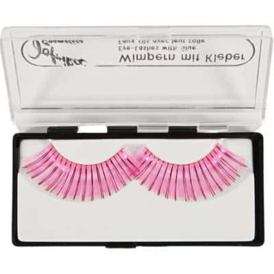 Load image into Gallery viewer, Jofrika cosmetics kunstwimpers roze glitter 9,5 cm b-keus ve500 | 50 stuks