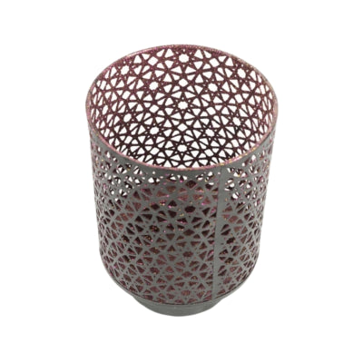 Load image into Gallery viewer, Casablanca windlicht zwart paars 20 cm | 4 stuks