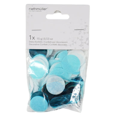 Load image into Gallery viewer, Amscan confetti blauw 15 gr | 30 stuks