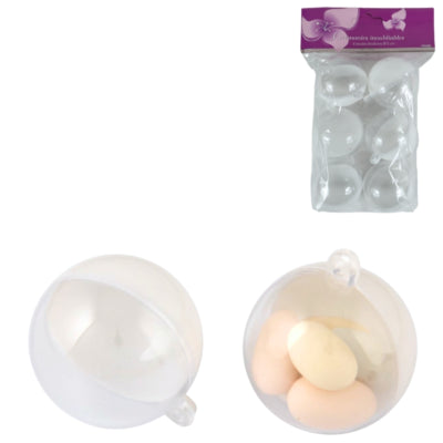 Load image into Gallery viewer, Hangerbal wit 5 cm set van 6 | 32 stuks