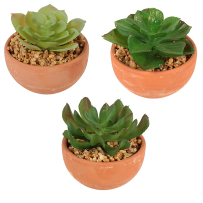 Afbeelding laden in galerijviewer, Kunstplant in pot 9 cm 3 assorti | 12 stuks