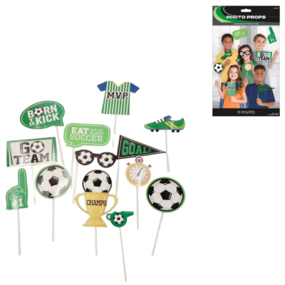 Load image into Gallery viewer, Amscan fotobooth props goal getter set van 13 | 12 stuks