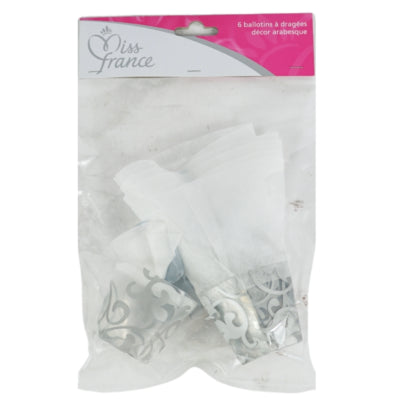 Load image into Gallery viewer, Miss france geschenkverpakking grijs 5 cm set van 6 | 24 stuks