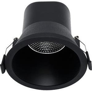 Afbeelding laden in galerijviewer, Enzo profolux led downlighter zwart reflector 6w 4000k dimbaar - led2470