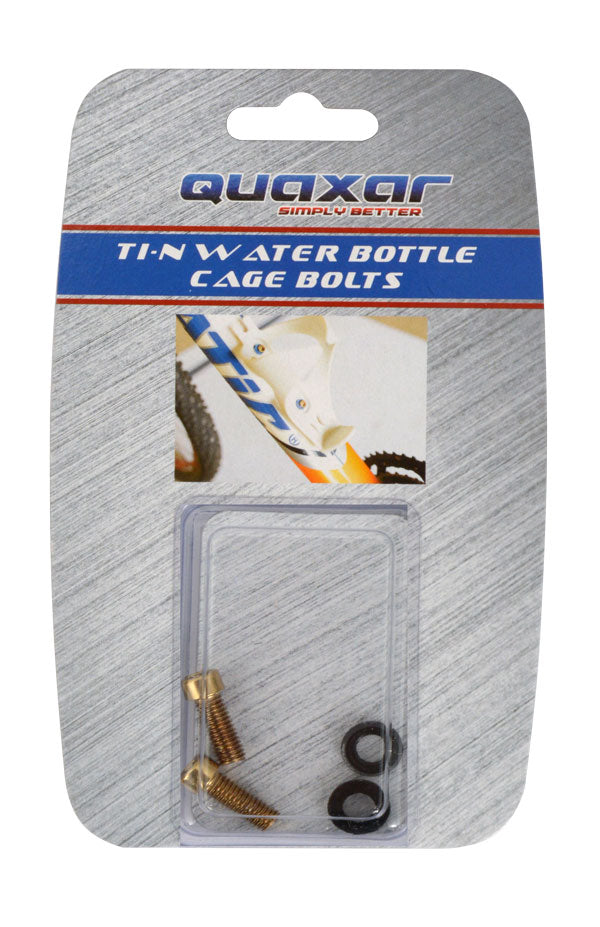 Load image into Gallery viewer, Quaxar titanium nitride screws m5x12