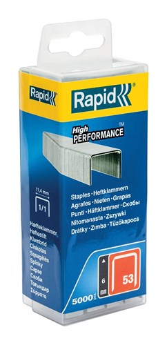 Afbeelding laden in galerijviewer, Rapid nieten 53 6 mm galvaniseerd 5.000 stuks