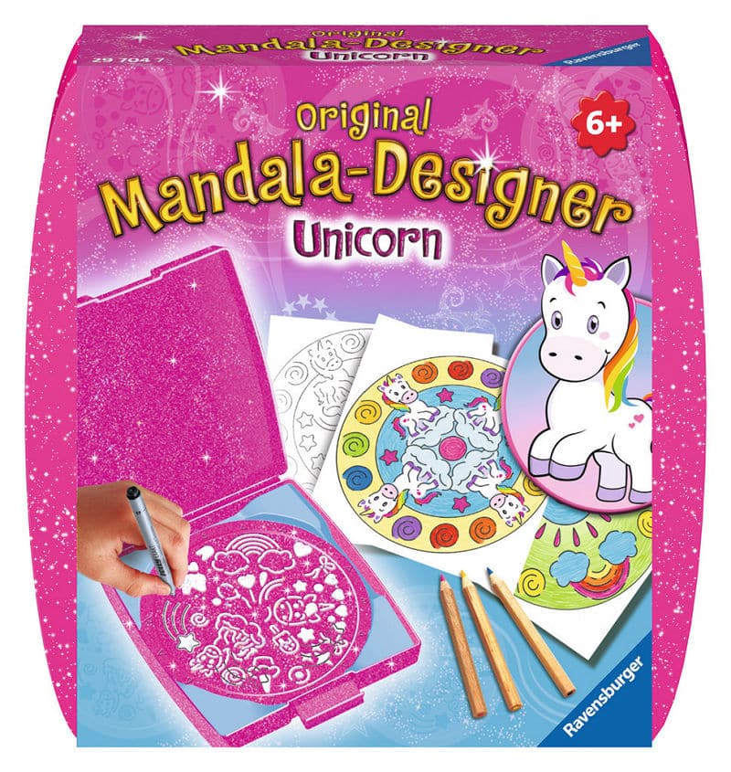 Load image into Gallery viewer, Mandala-designer ravensburger mini - eenhoorn