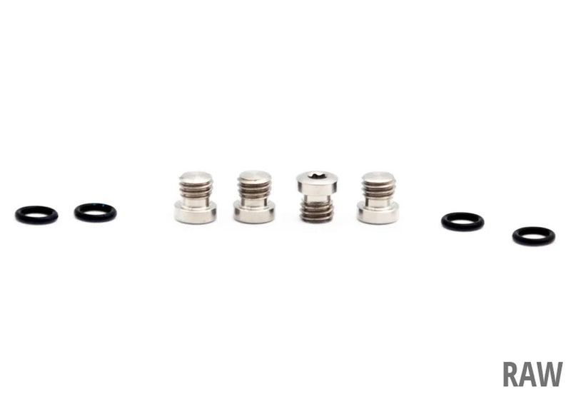 Load image into Gallery viewer, Oak components titanium screws set for sram bleedport dot (4 pieces)