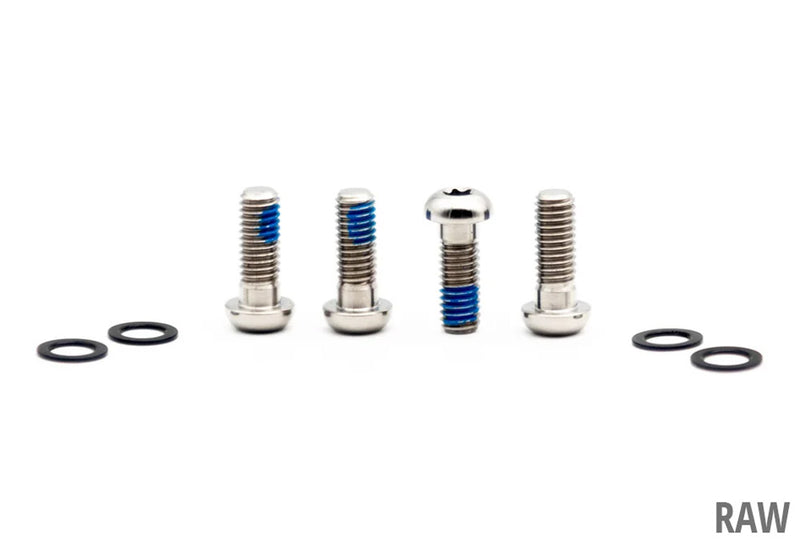 Load image into Gallery viewer, Oak components titanium screws set m6x16 for brake adapter (4 pieces)