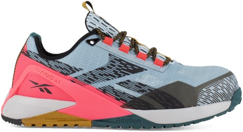Load image into Gallery viewer, Reebok werkschoen nano ib382 s1ps | blauw roze | maat 37 - 690774734869
