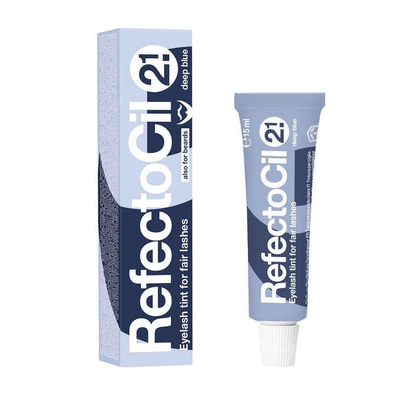 Load image into Gallery viewer, Refectocil wimperverf diep blauw nr. 2.1 15ml