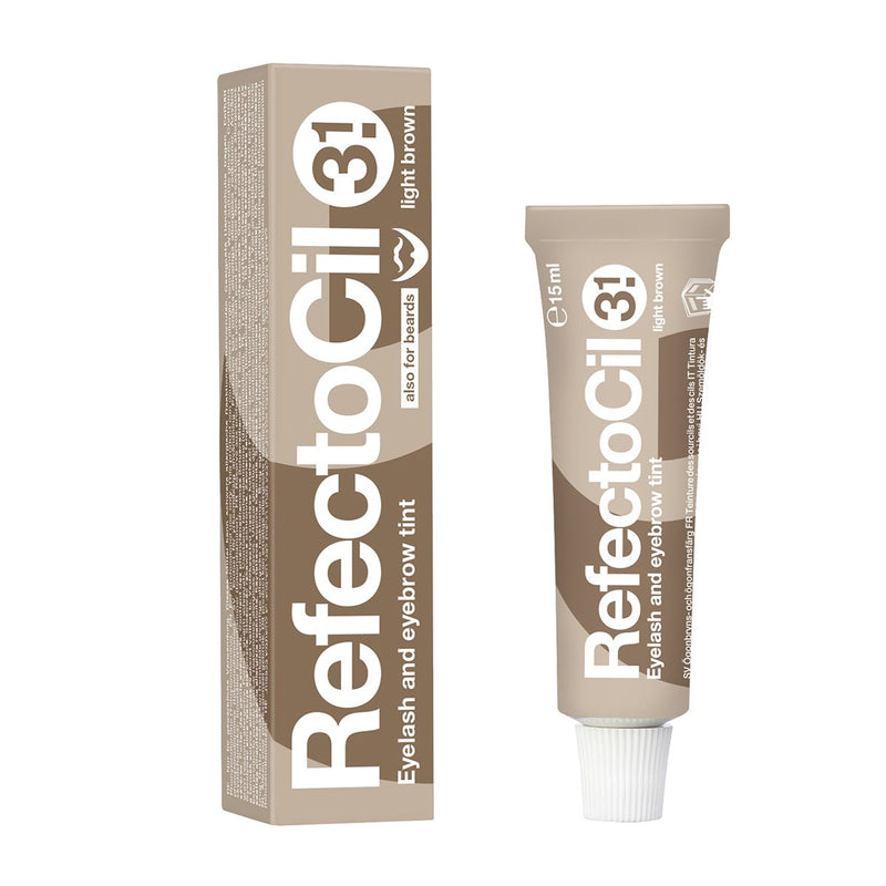Load image into Gallery viewer, Refectocil wimperverf lichtbruin nr. 3.1 15ml