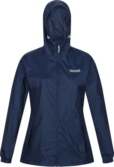 Load image into Gallery viewer, Regatta Pack-It III regenjack dames donkerblauw maat XL
