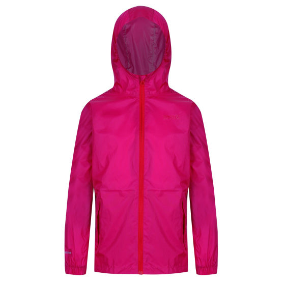 Load image into Gallery viewer, Regatta Pack It III regenjas meisjes roze maat 11-12 jaar