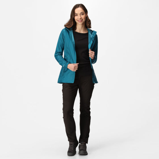 Load image into Gallery viewer, Regatta Pack it III shell jas dames blauw maat L