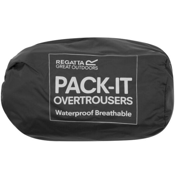 Load image into Gallery viewer, Regatta Pack It O regenbroek dames zwart maat L