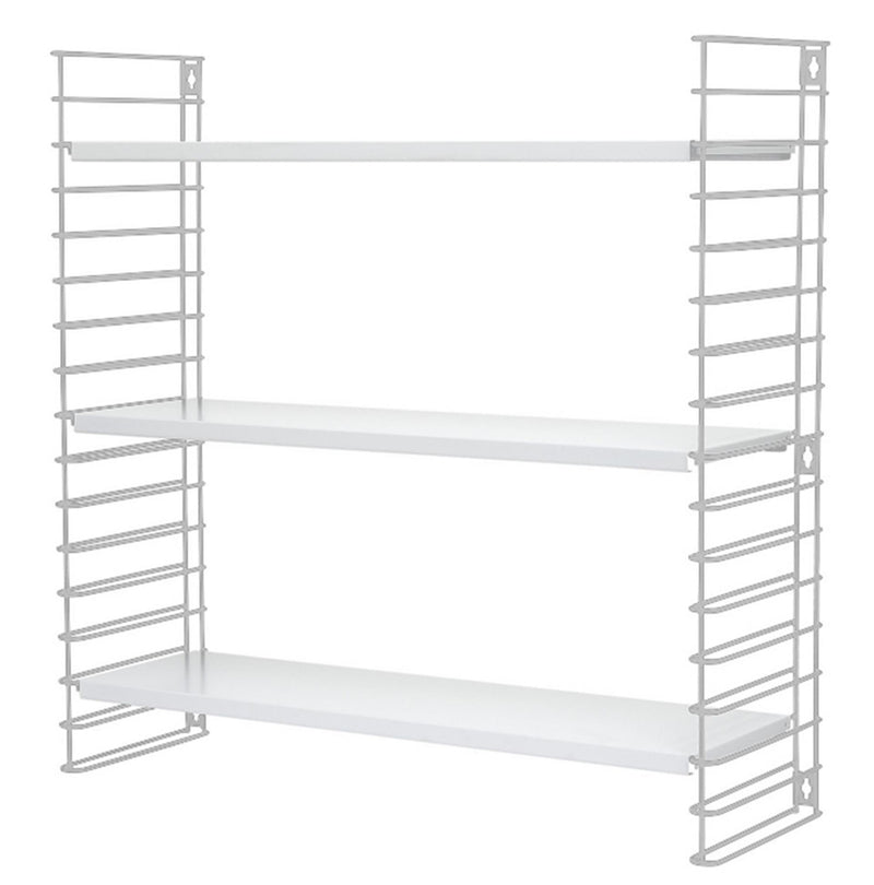 Load image into Gallery viewer, Tomado boekenrek retro geheel zwart 70x21x68cm