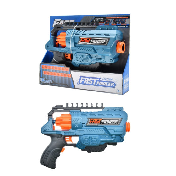 Load image into Gallery viewer, Fast pioneer Speelgoedpistool met Roterend Magazijn 16 kogels