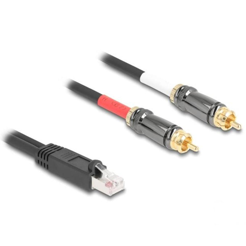 Load image into Gallery viewer, Abi rj45 naar rca adapterkabel