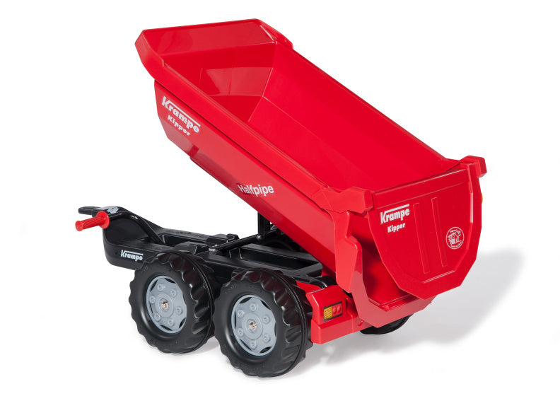 Load image into Gallery viewer, Rolly toys Aanhanger RollyHalfpipe 89 x 43 x 45 cm rood