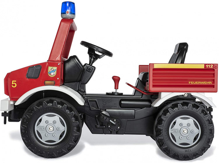 Load image into Gallery viewer, Rolly toys Trapvoertuig RollyUnimog Fire 118 x 81 x 54 rood