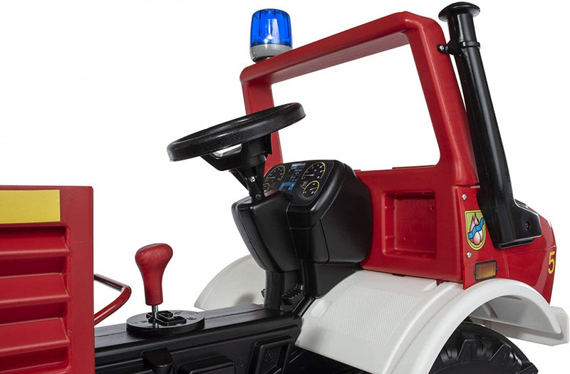 Load image into Gallery viewer, Rolly toys Trapvoertuig RollyUnimog Fire 118 x 81 x 54 rood