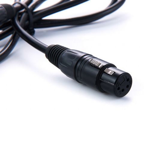 Load image into Gallery viewer, Rolux 4-Pins XLR Female met 4 Pins Male Connector RL-C7