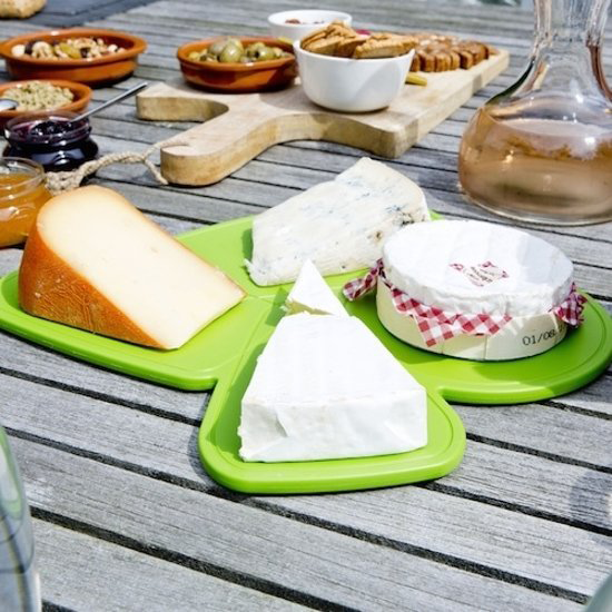 Afbeelding laden in galerijviewer, Royal vkb cheese puzzle board olijfgroen