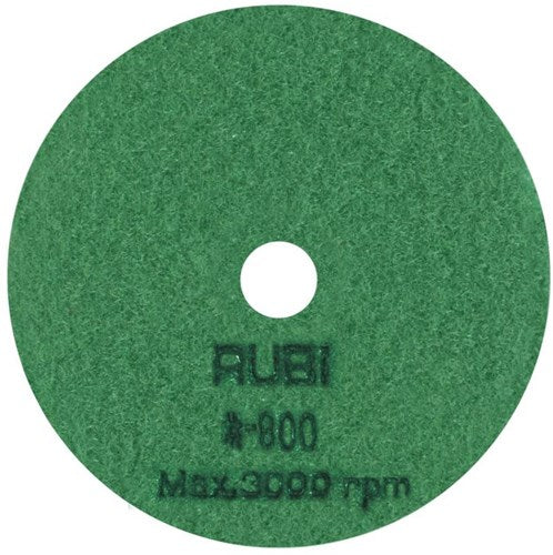 Afbeelding laden in galerijviewer, Rubi diamantblad | 100 mm | droog polijsten | korrelgrootte 800 - 62974