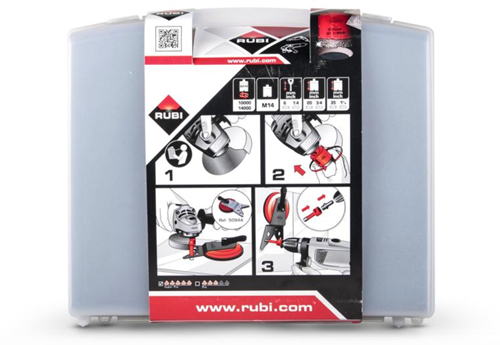 Load image into Gallery viewer, Rubi kit met tcr zaagblad en drygres boren | incl. koffer - 68923