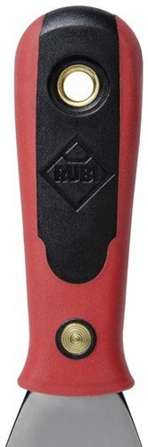 Afbeelding laden in galerijviewer, Rubi roestvrij stalen plamuurmes | 63 mm | kunststof handgreep - 73914