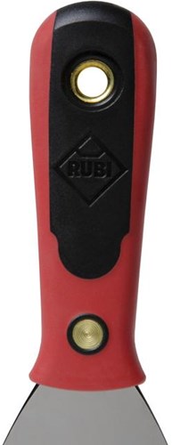 Afbeelding laden in galerijviewer, Rubi roestvrij stalen plamuurmes | 75 mm | kunststof handgreep - 73911