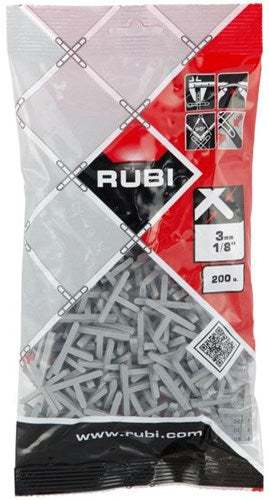 Afbeelding laden in galerijviewer, Rubi t-stukjes | 3 mm | doos 200 st - 02923