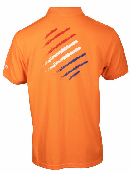 Load image into Gallery viewer, Rucanor voetbalpolo t-shirt korte mouw heren oranje maat s