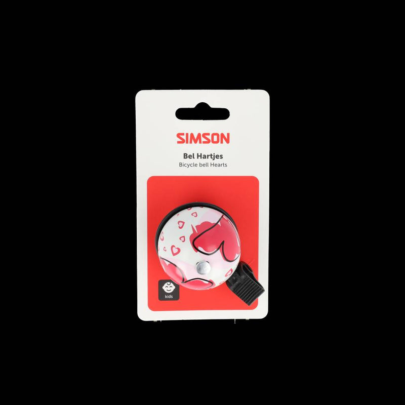 Load image into Gallery viewer, Simson fietsbel hartjes